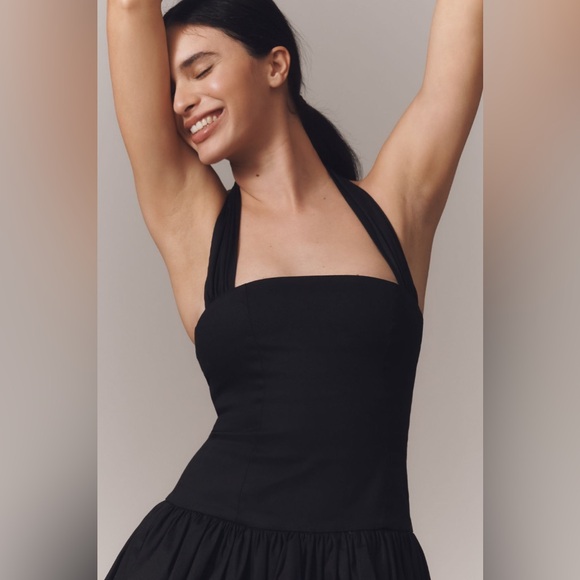 Delfi Collective Halter bubble dress black - Picture 5 of 6